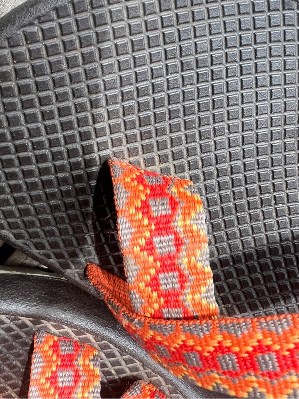 CHACO Classic Hiking Sandals Aztec Orange Women's Size 10 sandals - Picture 2 of 7